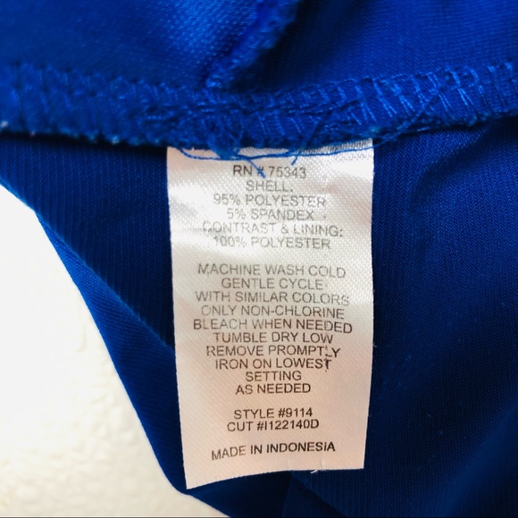 Valerie Bertinelli Blue Sleeveless Layered Stretch Sheath cocktail mesh Dress 6 - Picture 6 of 10